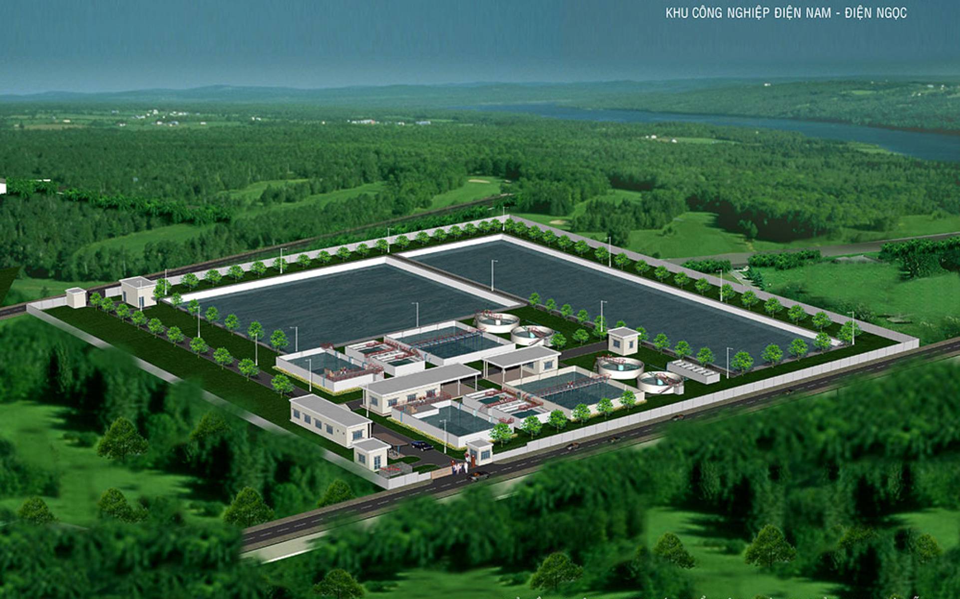 Nhà máy XLNT KCN Điện Nam Điện Ngọc